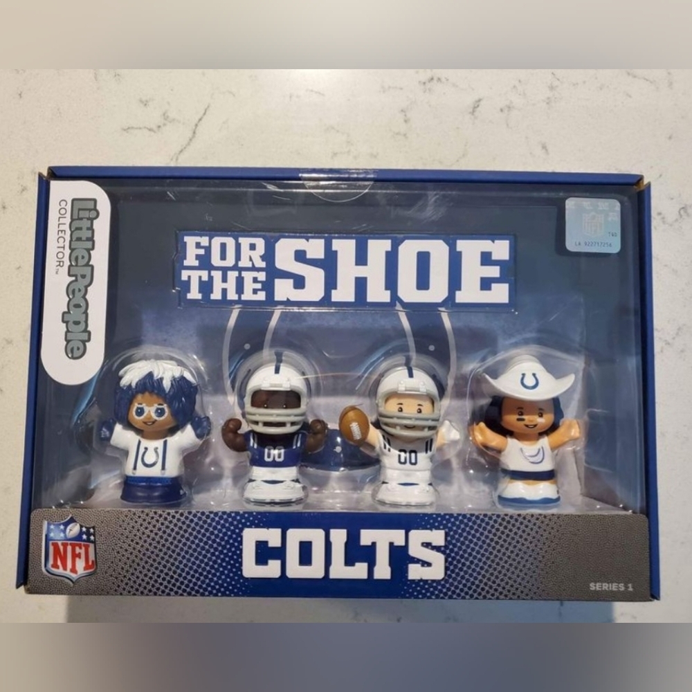 Fisher Price Little People NFL Colts For the Shoe